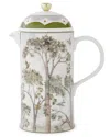 Spode Kit Kemp Tall Trees Cafetiere In White
