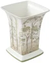 Spode Kit Kemp Tall Trees Square 8in Vase In Neutral