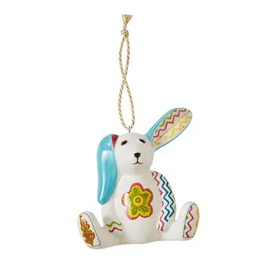 Spode Minnie Rabbit Patchwork Ornament