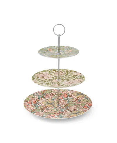 Spode Morris & Co. 3-tiered Cake Stand In Multi