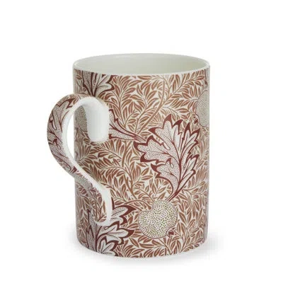 Spode Morris & Co Mug - Apple Madder In White