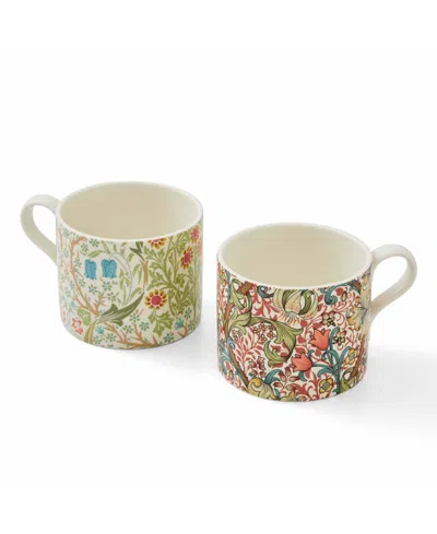 Spode Morris & Co. Mugs, Set Of 2 In Blackthorn