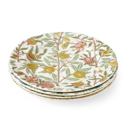 Spode Morris & Co Salad Plate In Green;yellow;pink;multicolor