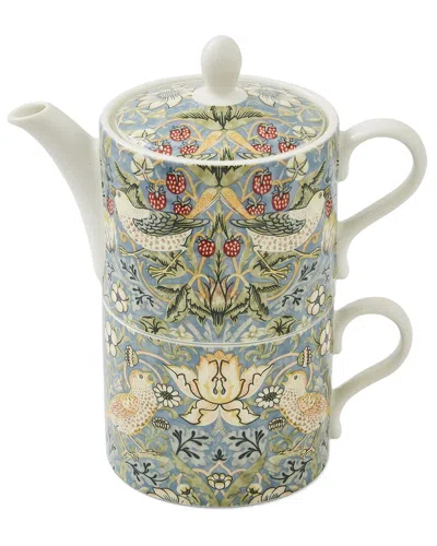 Spode Morris & Co Strawberry Tea For One In Multicolor