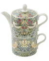Spode Morris & Co Strawberry Tea For One In Multi