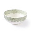 Spode Serving Bowl (standen) In White,green