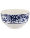 Spode Blue Italian Brocato Bowl 4.3in In Blue