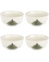 Spode Christmas Tree Individual Bowls, Set Of 4