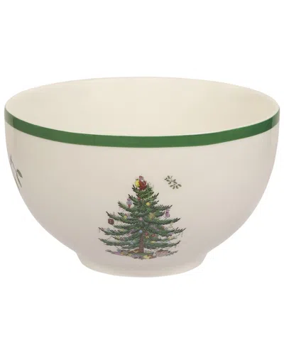 Spode Set Of 4 Christmas Tree Rice Bowls