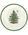 Spode Set Of 4 Christmas Tree Soup Plates