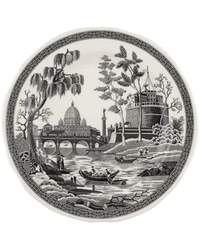 Spode Set Of 4 Heritage 8in Salad Plates In Black