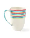 Spode Set Of 4 Kit Kemp Calypso Stripe Mugs