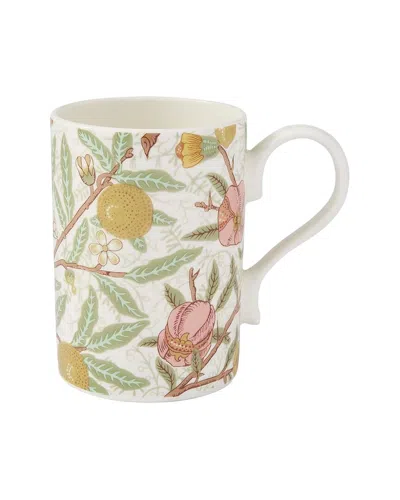 Spode Set Of 4 Morris & Co. 12oz Mugs: Fruits In Multi