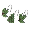 Spode 12 Piece Shower Hook Set In Green