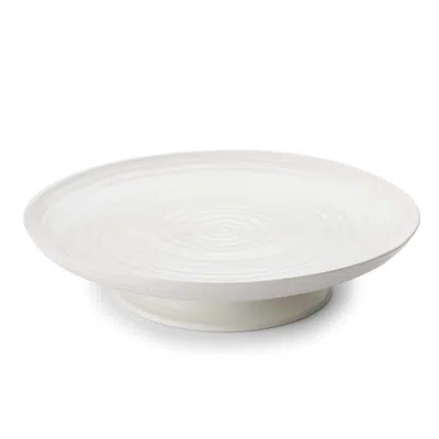 Spode Sophie Conran Cake Plate 12.25"x2.5" In White