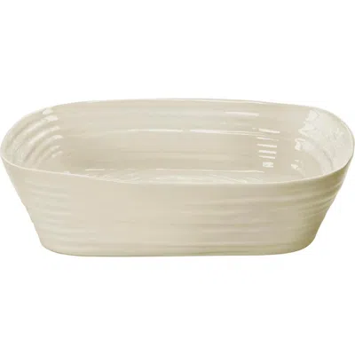 Spode Sophie Conran Lasagne/roaster 11.5"x 9.5" In Pebble
