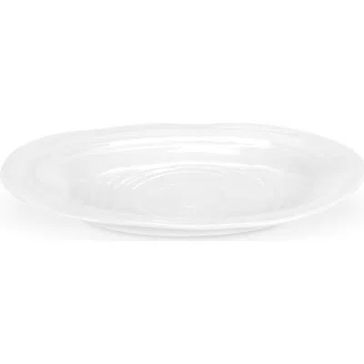 Spode Sophie Conran White Porcelain Oval Platter In Small