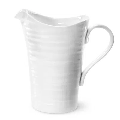 Spode Sophie Conran White Porelain Pitcher In Large