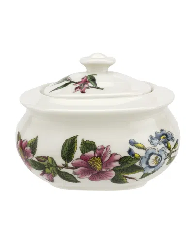 Spode Stafford Blooms Covered Sugar Bowl In Multi