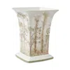 Spode Tall Trees Square Vase In White
