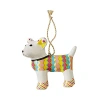 Spode Tiffany Pooch Patchwork Ornament In Multi