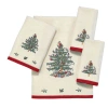Spode Tree 2 Piece Bathroom Accessory Set In Red;white;green