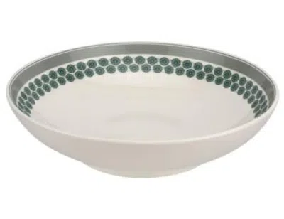 Spode Westerly Low Serving Bowl 13" In Grey
