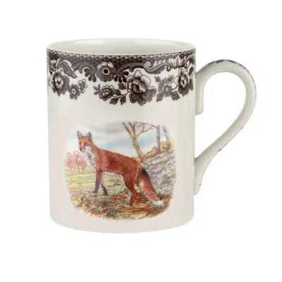Spode Woodland 16 Ounce Porcelain Mug In Red Fox