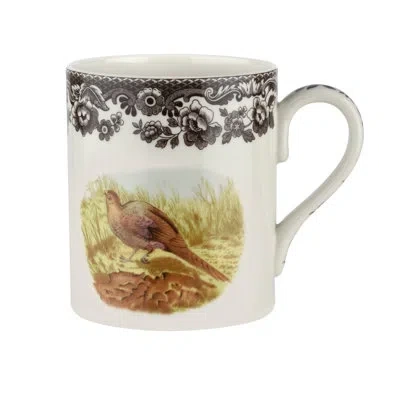 Spode Woodland Am.wildlife Mug 16 oz Pheasant In Brown;white