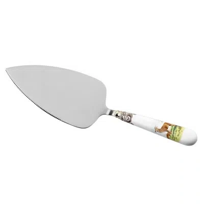 Spode Woodland Cake Knife/server 10" Deer