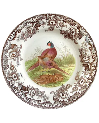 Spode Woodland By  Pheasant Dinner Plate