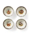 Spode Woodland Dip Bowls, Set Of 4 In Brown