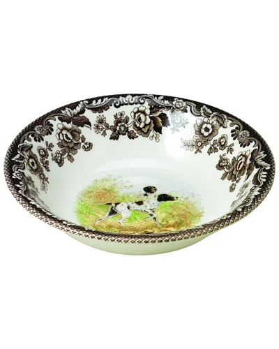 Spode Woodland Hunting Dogs Ascot Cereal Bowl
