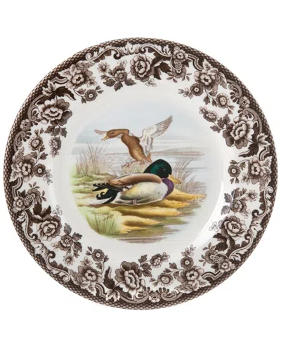 Spode Woodland Mallard Salad Plate In Multi