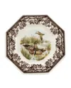 Spode Woodland Octagonal Plate In Duck