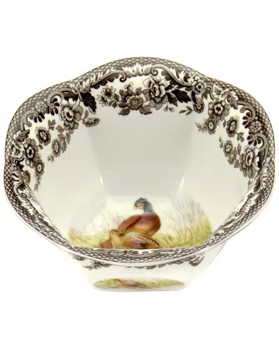 Spode Woodland Pheasant Nut Bowl In Multi