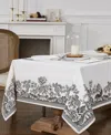 Spode Woodland Polyester Tablecloth, 60" X 102" In Ivory
