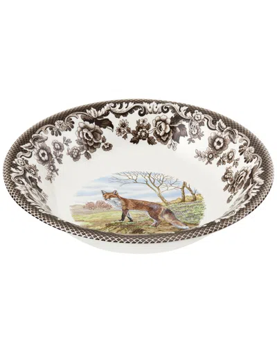 Spode Woodland Red Fox Ascot Cereal Bowl In Multi