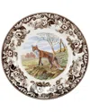 Spode Woodland Red Fox Dinner Plate