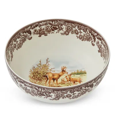 Spode Woodland Serving Bowl In Multi