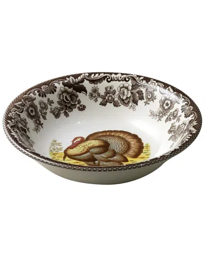 Spode Woodland Turkey Ascot Cereal Bowl