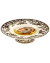 Spode Woodland Turkey Footed Cake Plate