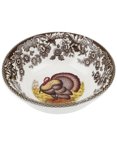 Spode Woodland Turkey Mini Bowl In Multi