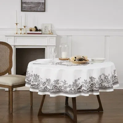 Spode ® Woodlands 70" Round Tablecloth In Ivory