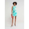 SPOILED LIFE OTTOD’AME PRINTED SHORT DRESS