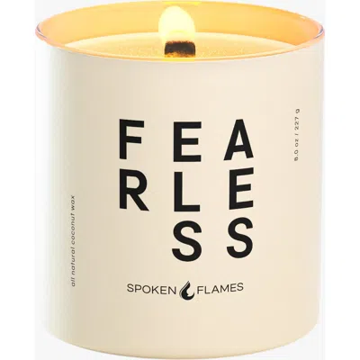 Spoken Flames Fearless Candle