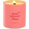 Spoken Flames Good Summer Vibes Candle In Pink
