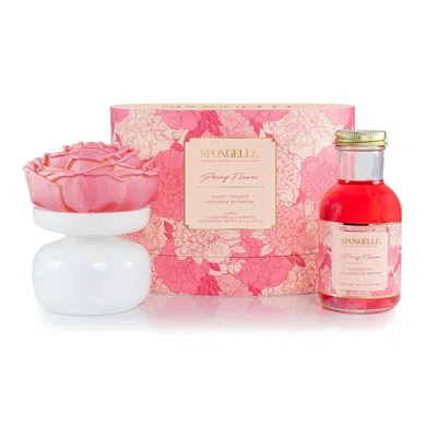 Spongell Peony Flower Private Reserve Diffuser In Pink