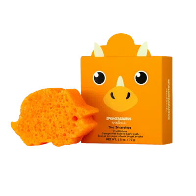 Spongelle Animals Spongeasaurus Tina Triceratops