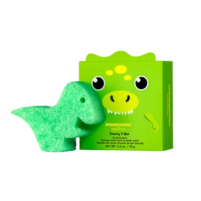 Spongelle Animals Spongeasaurus Tommy T-rex